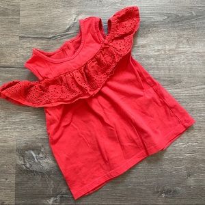 Kids cold shoulder top